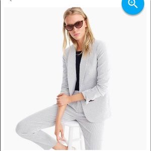 NWT J.CREW Stretch Seersucker Blazer NWT!!!